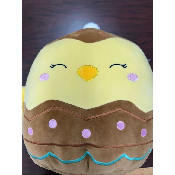 NWT Aimee Easter Yellow Chick Squishmallows 16 Inch Plush - Picture 2 of 6